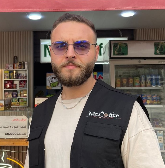 Our chef preparing sandwiches